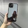 Чехол для телефона T-TINI M-Martina Stoessel Для Iphone 17 16 15 14 13 12 Pro Max Xr Air Plus Черный Жесткий Чехол с Ощущением Кожи