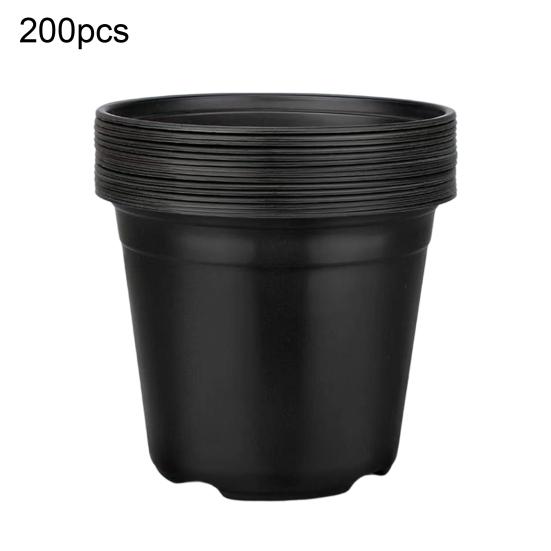 Горшки для рассады Yousheng с дренажными отверстиями, пластиковые горшки для питомника растений, горшки для рассады семян для суккулентов, цветов, трав, для пересадки в помещении и на открытом воздухе