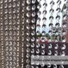 Octagonal Crystal Bead Curtain for Wedding Ceiling, Stage, or Door Partition