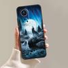 Чехол Животное Волк Воет Для Honor 90 Lite 70 50 X9a X8a X7a X6a X7 X8 X9 9X 8X Magic 5 Pro Magic 5 Lite Обложка