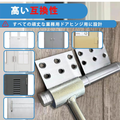 AUTAKI Hinge Adjuster Set of 2, 14mm-19mm, 23mm-25mm, Residential Door Hinge Adjustment Tool, Hinge Adjustment Hardware, Round Bolt Adjustment Wrench