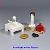 Нетоксичные Кубики Moc Блокнот Кофейная Чашка Офисная Сцена Фигурка 4 см Наушники Музыкальные Аксессуары DIY Образовательные Строительные Блоки Игрушки для Друзей