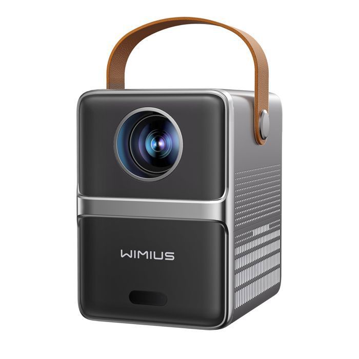 Mini Projecteur - WIMIUS - 1080p - 8000 Lumens - WiFi 5G - Bluetooth 5.2