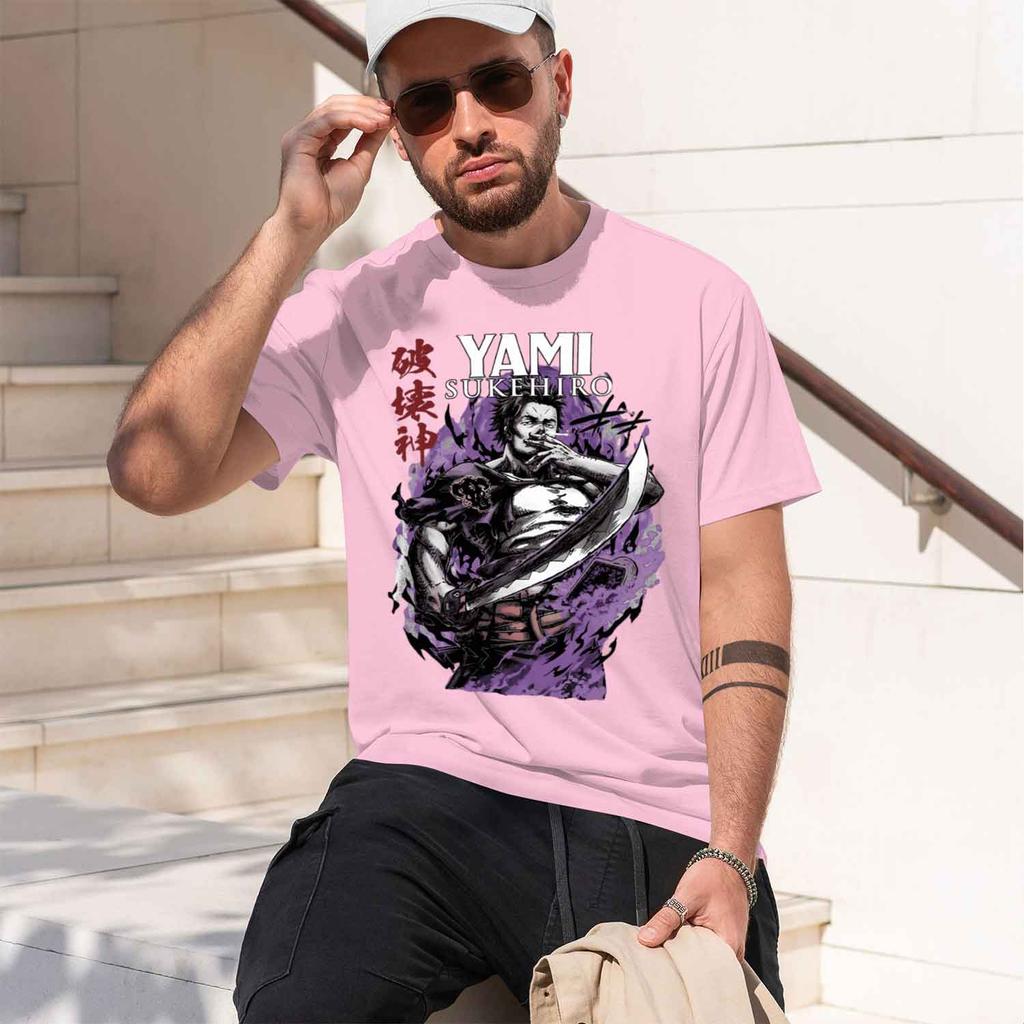 Yami Sukehiro Clover Tshirt Anime Printed Tshirt For Unisexs Clothing Y2k Washed D T Shirt Pure Tees Tops 2026 New Model