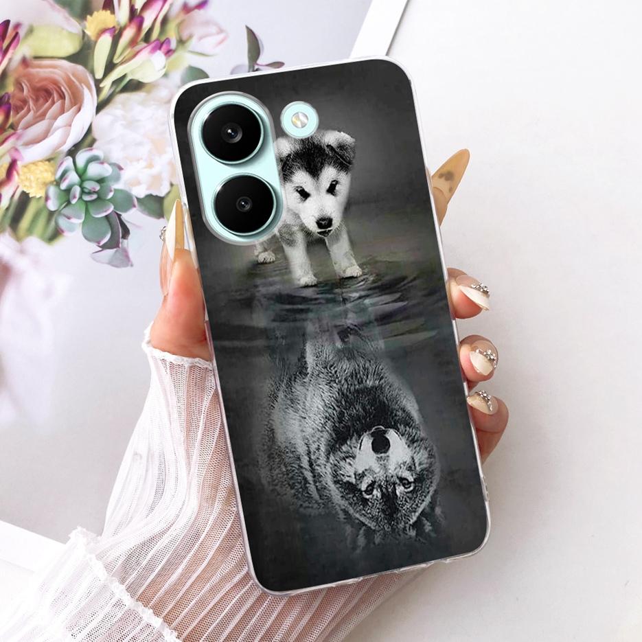 For Xiaomi Poco X8 Pro 5G Case Cute Cat Peacock Painted Cover Soft Slim Phone Case For Xiaomi Poco X8 Pro Max PocoX8 Pro 5G Bags