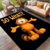 Garfield Print Rug, Washable Floor Carpet, For Entryway Dorm Laundry Room Office Study, Home Decor Birthday Christmas Gift