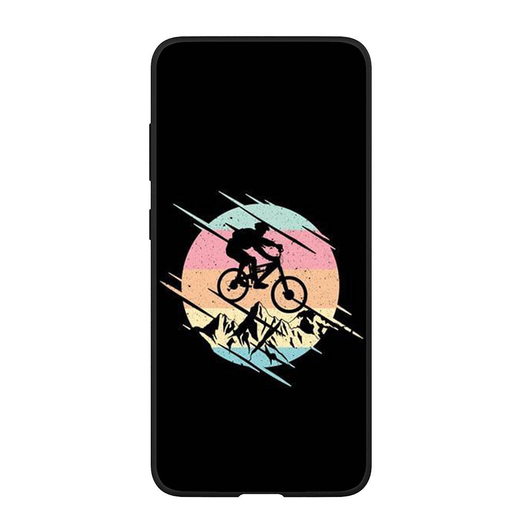 Чехол для телефона Samsung Galaxy S25 S24 S23 iPhone 16 15 Xiaomi Redmi Note 14 13 12 16E X 11 Pro Max OPPO Moto Huawei Mountain Bike Cycling Art Poster