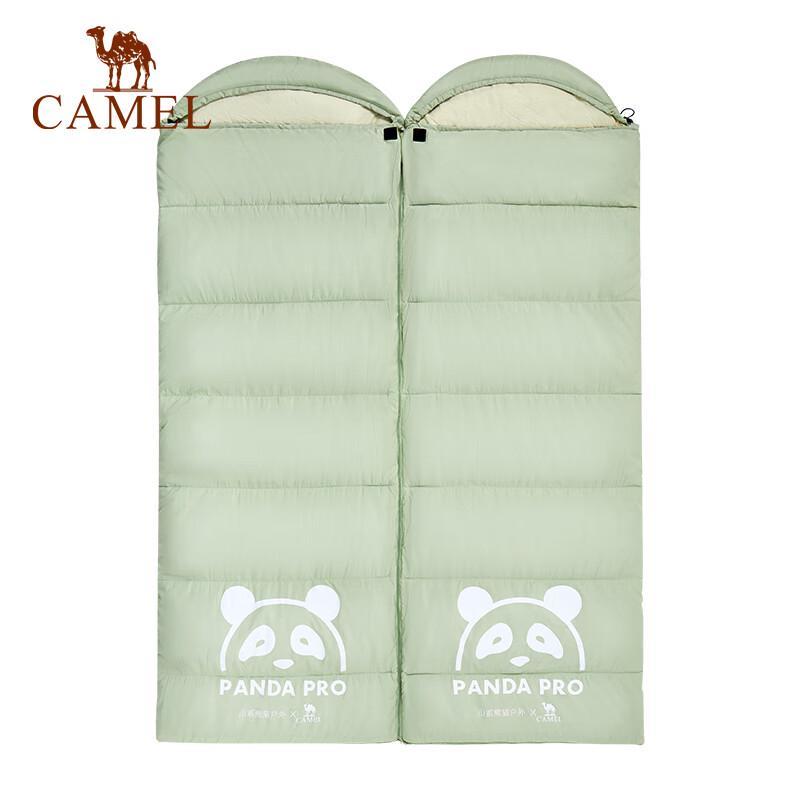 Camel Портативный спальный мешок для взрослых для кемпинга - Издание "Панда"