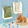 Hanging Plastic Food Dispenser Feeding Rack Grass Container Rabbit Hay Feeder Grass Holder