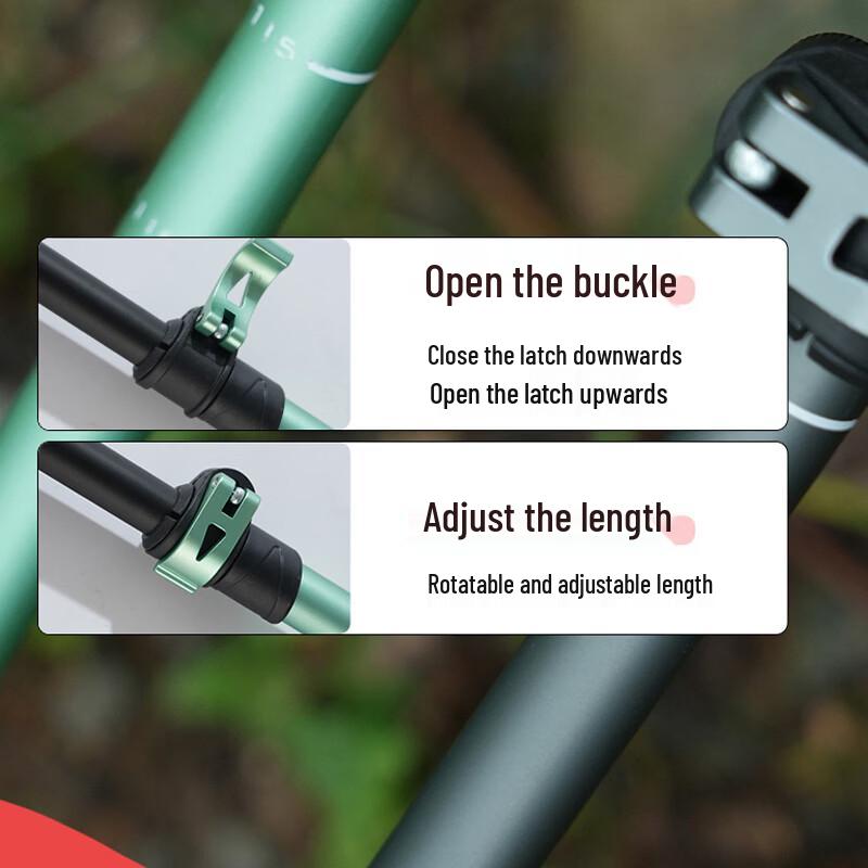 KODENOR Outdoor Aluminum Telescopic Trekking Pole