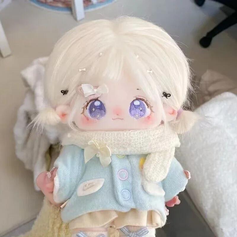 20 см подлинная кукла Kawaii Idol Star плюшевая мягкая аниме-фигурка нарядная косплей хлопковые детские плюшевые игрушки коллекция фанатов подарок