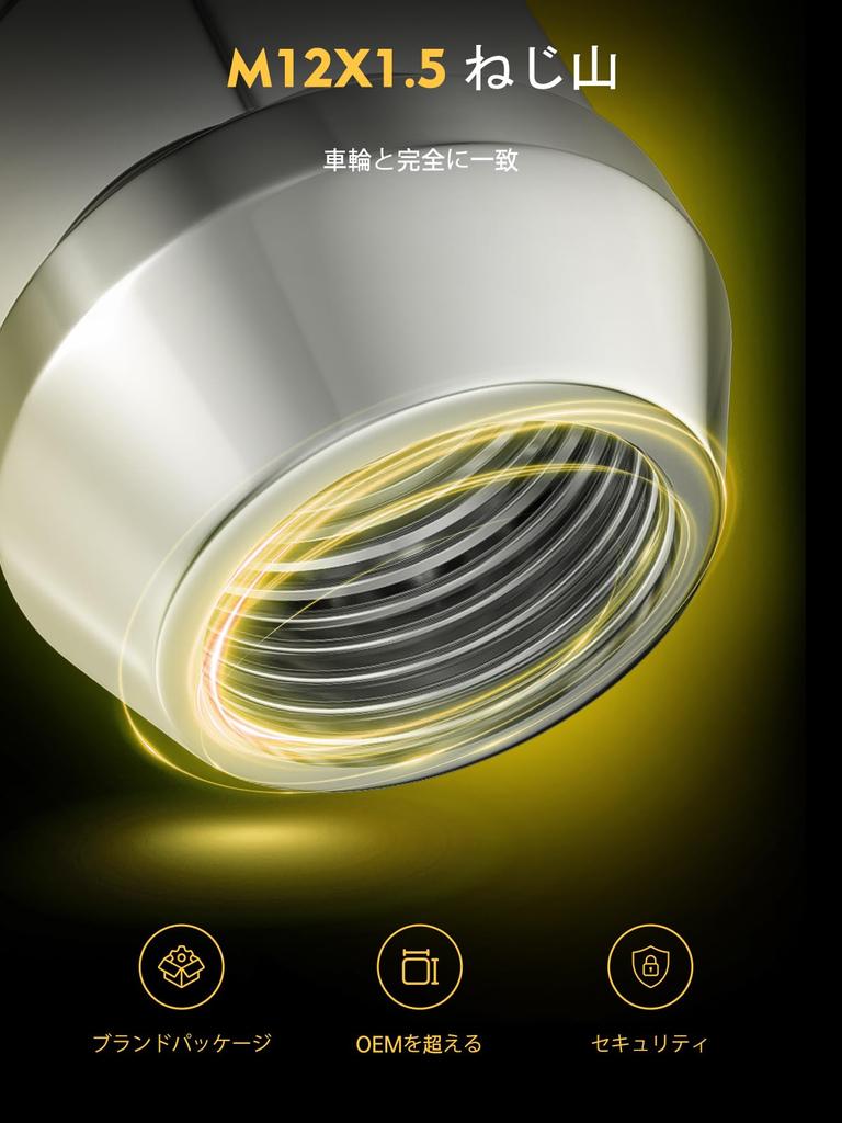 Колесные гайки MIKKUPPA M12 x P1.5 для Honda, Mitsubishi, Daihatsu, Toyota, Mazda, конусные