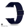 Нейлоновый ремешок для Apple watch band 44мм 40мм 38мм 42мм ultra 2 49мм SOLO браслет correa iwatch series 9 7 SE 6 5 4 8 45мм 41мм