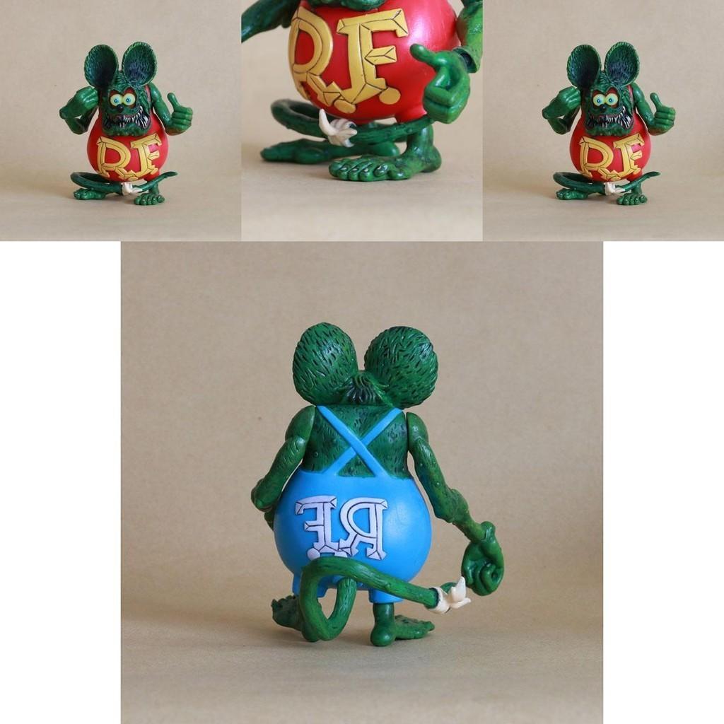 Очаровательная ПВХ фигурка Rat Fink, модель. Идеально подходит для детских подарков и декора