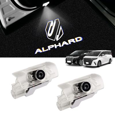Светодиодные фонари подсветки GIMUYA с лазерным логотипом для Toyota New Alphard серии 40 и серии 30, изготовленные на заказ для оригинальных моделей высокого класса и включающие