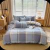 All-Cotton Printed Three-Piece Duvet Cover Set