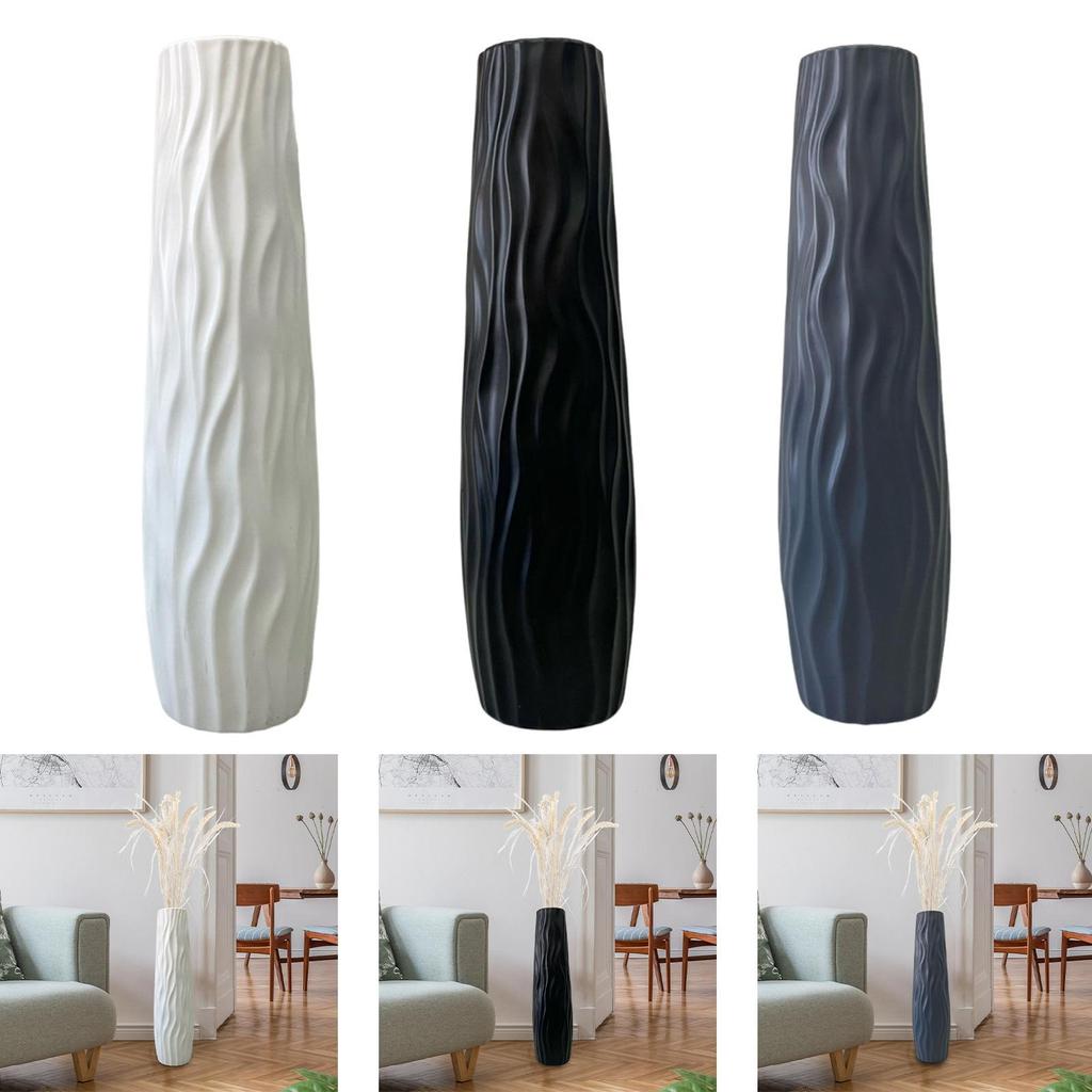 Floor Vase Gift Stylish Ornament Versatile Elegant Flower Vase Height 58cm for Office Living Room Dining Room Hotel Bedroom