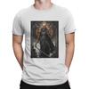 Мужские футболки Malenia god DARK SOULS Хлопковые топы Модные футболки с коротким рукавом и круглым вырезом Печатные футболки