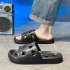 Men's Slippers Bathroom Non-slip Quick-drying Flip-flops Summer Flat Sandals EVA Thick-soled Shoes Indoor Soft-soled Shoes