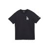 New Era Футболка с буквой SS22 Унисекс Футболки Черный 13075370