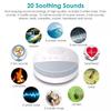 1200Mah Portable Usb Rechargeable White Noise Machine With Night Light, 9 Soothing Sounds, Timer Shutdown For Home/Office Use