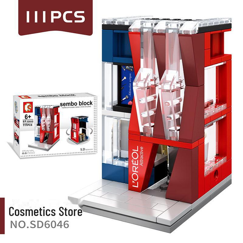 Мини-конструкторы Semper Street View: Совместимая с Lego игрушка для детей 6-16 лет