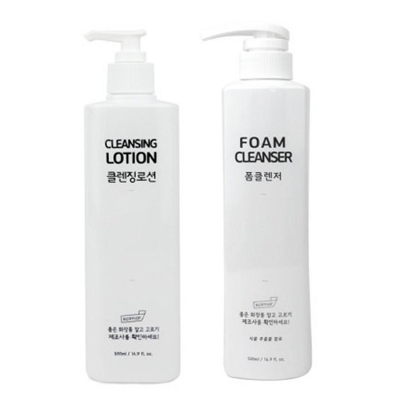 All for Golf Complex Bubble Cleansing Lotion + Foam Cleanser 2-Piece Set, Large Size 1000ml, 1 Piece, 1 pcs