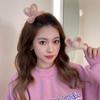Rabbit Plush Claw Clip Korean Style Sweet Ponytail Clip Winter Plush Hair Claw  Headwear