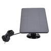 Security Camera Solar Panel Energy Saving High Effciency 4W Solar Panel Charger with Bracket for Outdoor Black