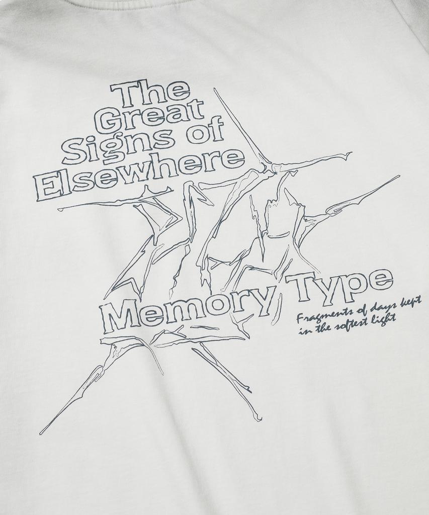 Футболка ESFAI с коротким рукавом, тип Memory (Белый с оттенком)
