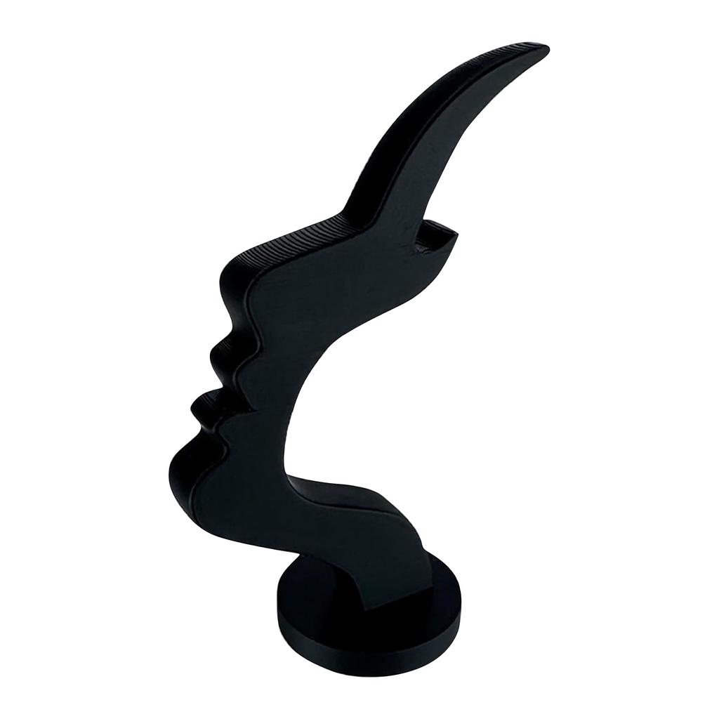 Абстрактный дизайн лица Держатель для очков и Подставка для хранения солнцезащитных очков - Напечатанный на 3D-принтере Художественный декор для дома, Органайзер для очков для мужчин и женщин