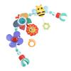Baby Crib Activity Toy Multiple Color Mobile Arch Swinging Toy for Boys Girls Newborn Bed and