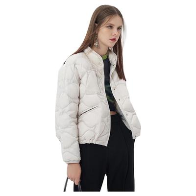 Женский легкий короткий пуховик Jinyujie со стойкой