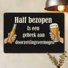 Dutch Humor Beer Sign - 30x20cm Vintage Aluminum Decor for Cafe & Home Bars