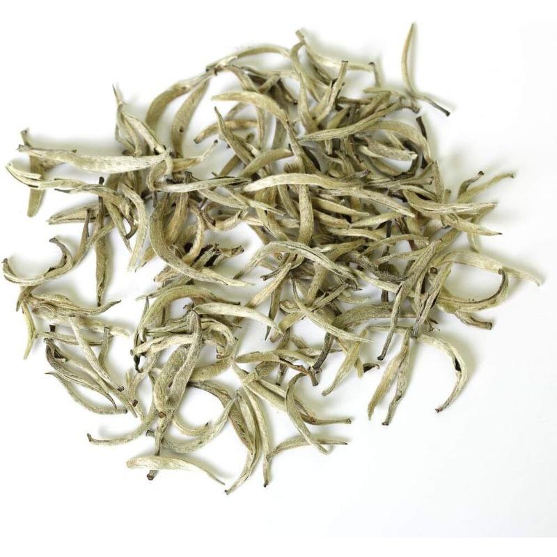 100g Silver Needle White Tea - Baihao Yinzhen Silver Tips Loose Leaf White Tea