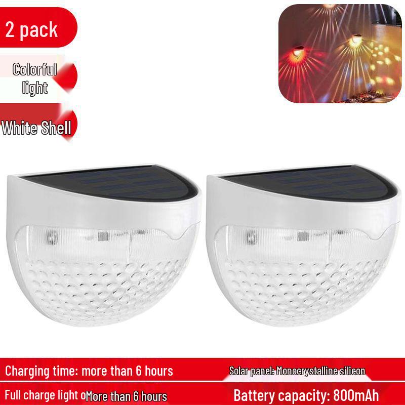 Solar Waterproof Outdoor Lights – Automatic Dusk On for Garden, Lawn, Wall, and Fence Decoration.