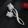 Броши для пожилых людей, брошь в виде цветка, листа, булавки для женщин, костюм, подвеска, модные броши, ювелирные изделия