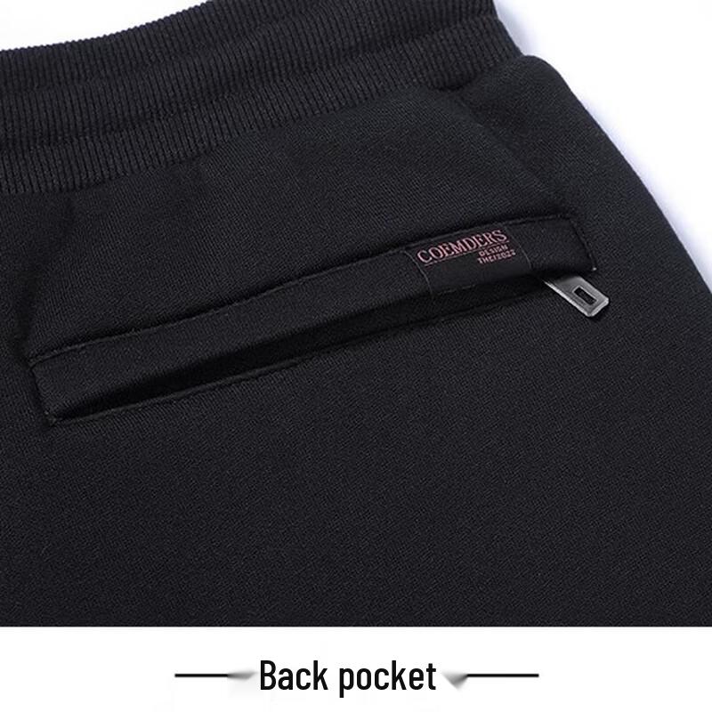 Maoren Men's Lamb Wool Lined Winter Casual Pants