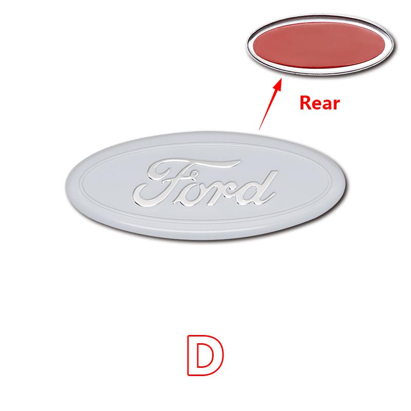 AAANK1 5.8cm Car Steering Wheel Center Badge Logo Sticker Steering Wheel Logo Sticker For Ford Focus 3 MK2 Fiesta MK7 Mondeo MK4 Fusion