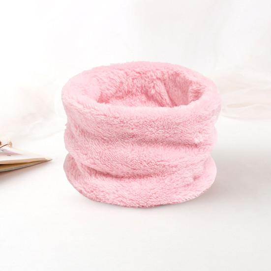 Женский термошарф, однотонный, теплый шарф для холодной погоды, с высоким воротником, из кораллового флиса, зимний, удобный, для шеи