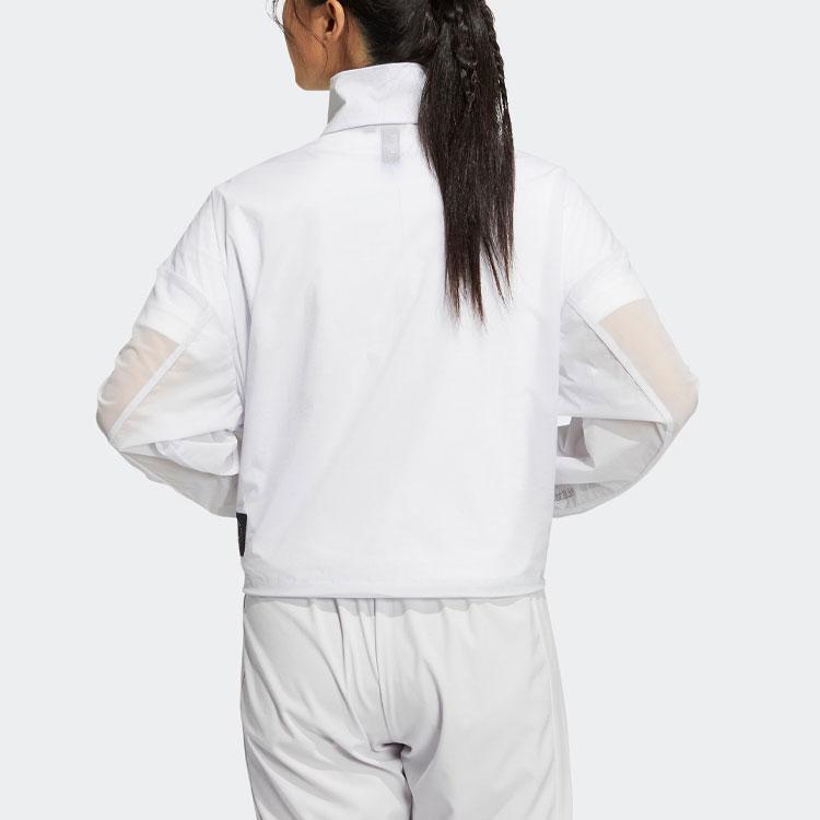 adidas Куртки Женские Белый Воротник-стойка Умеренный Другое HT6914
