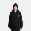 WE11DONE Худи на молнии с логотипом-жемчужиной FW24 Женские худи Черный WD-TJ3-24-862-U-BK