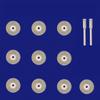Round with Mandrel Mini Abrasive Rotary Tool Cutting Disc Kit  Saw  Cutting Disc