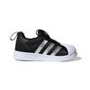 adidas Originals Superstar 360 I 360 I Удобные Устойчивые к истиранию Низкие Кеды для скейтбординга Черные Для младенцев и малышей EE6281