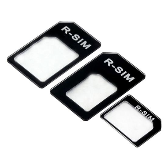 Адаптер-конвертер 3 в 1 NanoSIM-карта в Micro SIM-карту и стандартную SIM-карту