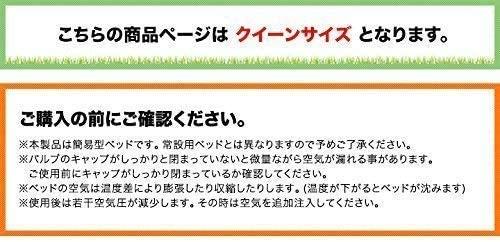 FIELDOOR Надувная кровать, Размер Queen (Прибл.) 147 см Ширина x 198 см Глубина x 23 см Толщина, Бежевый x Коричневый