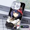 Чехол для мобильного телефона Game GI Kujou Sara для iPhone 17 16 15 14 13 12 11 X XR XS 8 7 Air Pro Max Plus Белый полупрозрачный чехол