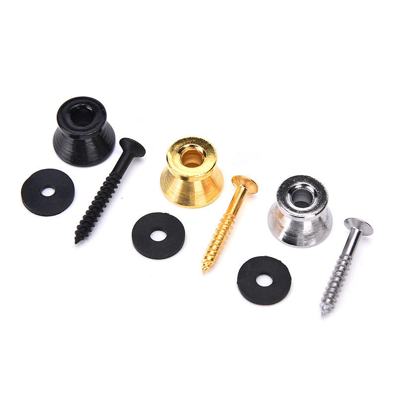 2 шт. Пуговицы для гитарного ремня, замки для ремня, страплоки для деталей электрогитары,