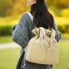 Women's Drawstring Backpack Multi-Functional Travel Bag Shoulder Tote Bag