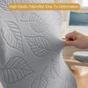 1 комплект эластичный растягивающийся чехол для стула набор флисовый жаккардовый для офисного компьютерного стула игрового стула с чехлом на подлокотник пылезащитный
